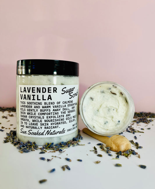Lavender Vanilla Body Scrub