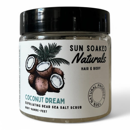 Dead Sea Salt Scrub - Travel Size 3.4oz